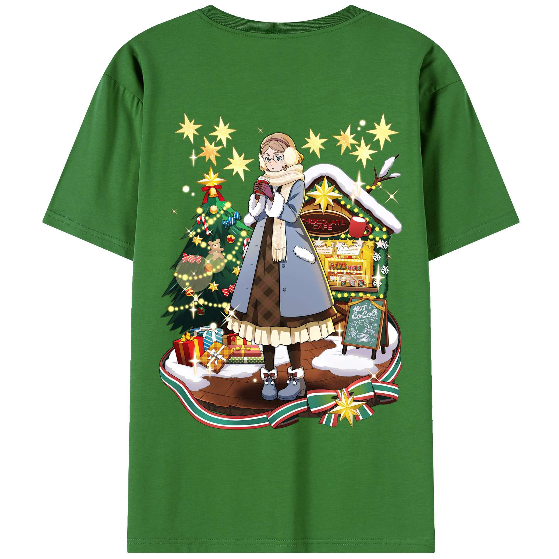（画像用） 文豪ストレイドッグス Bungo Stray Dogs レディース半袖Tシャツ(バックプリント)